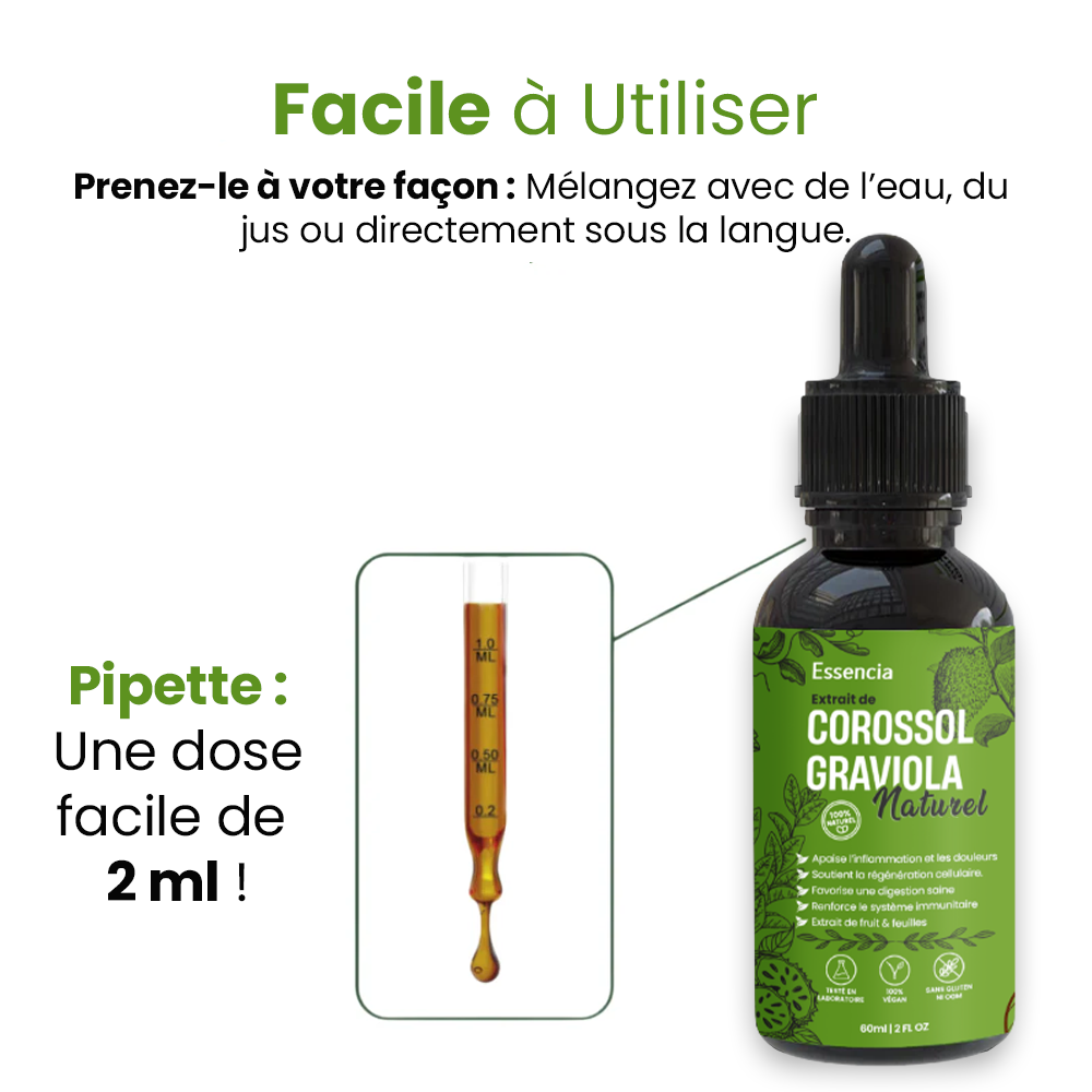 Extrait Pur de Corossol 100% Naturel